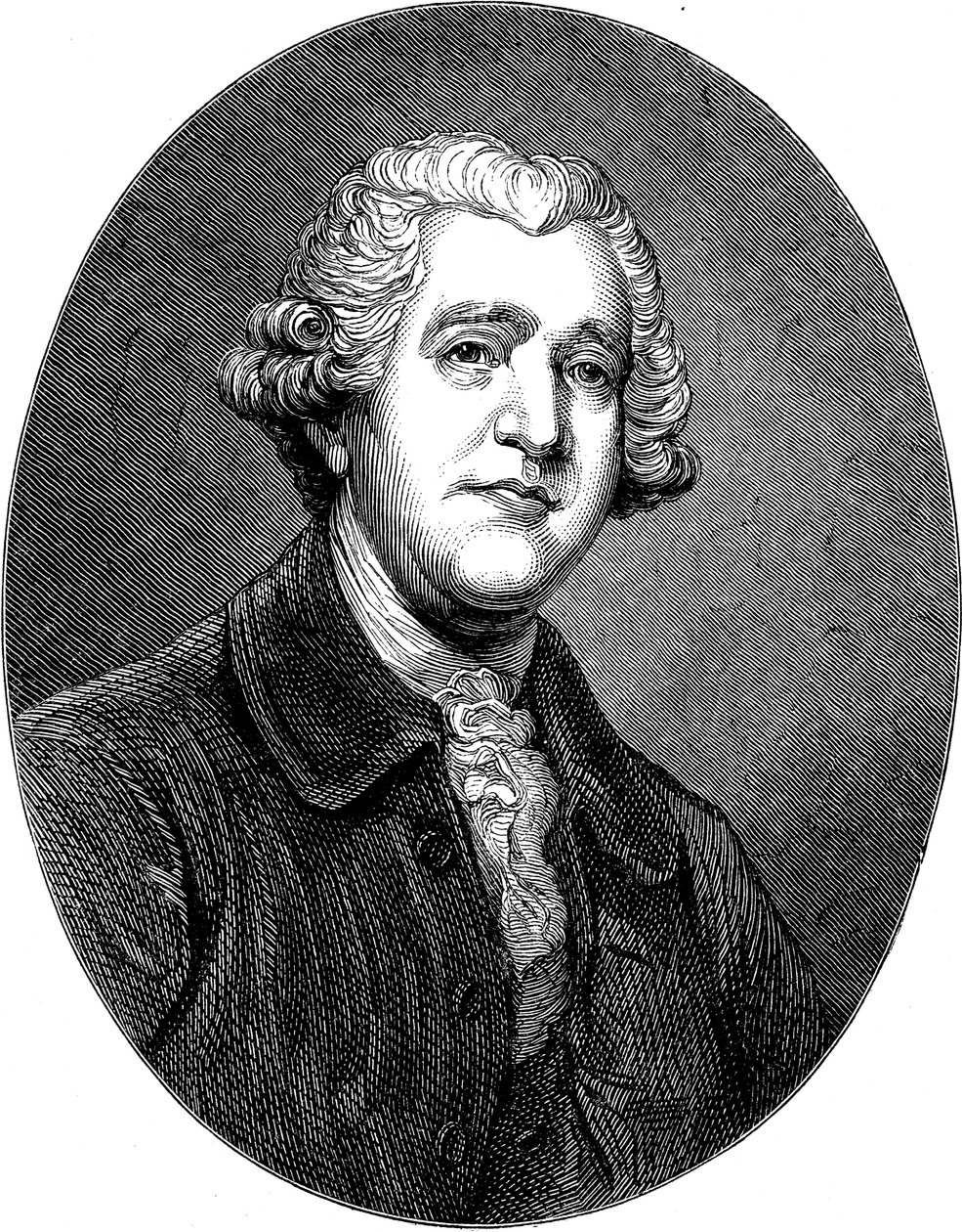 Josiah Wedgwood, engelsk industrimann og keramiker fra 1700-tallet, ca 1880 av Unbekannt
