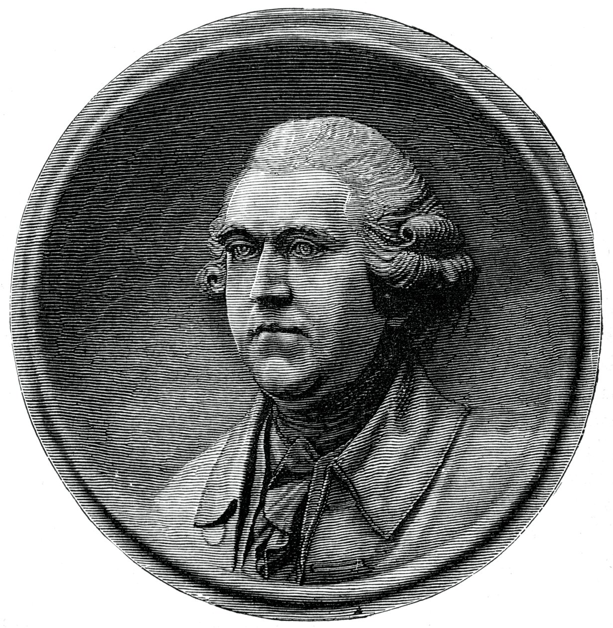 Josiah Wedgwood, engelsk industrimann og keramiker, c1880 av Unbekannt