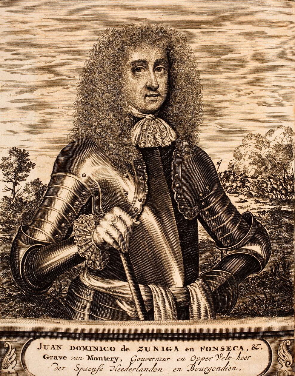Juan Domingo de Zúñiga y Fonseca, greve av Monterrey 1640-1716, 1675. av Unbekannt