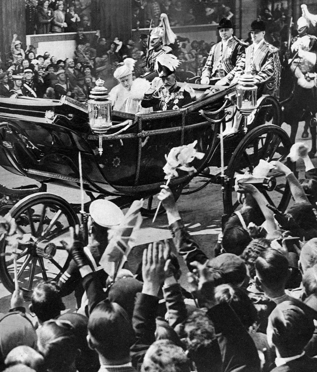 Jubileumsjubel for kongen og dronningen, 1935 av Unbekannt