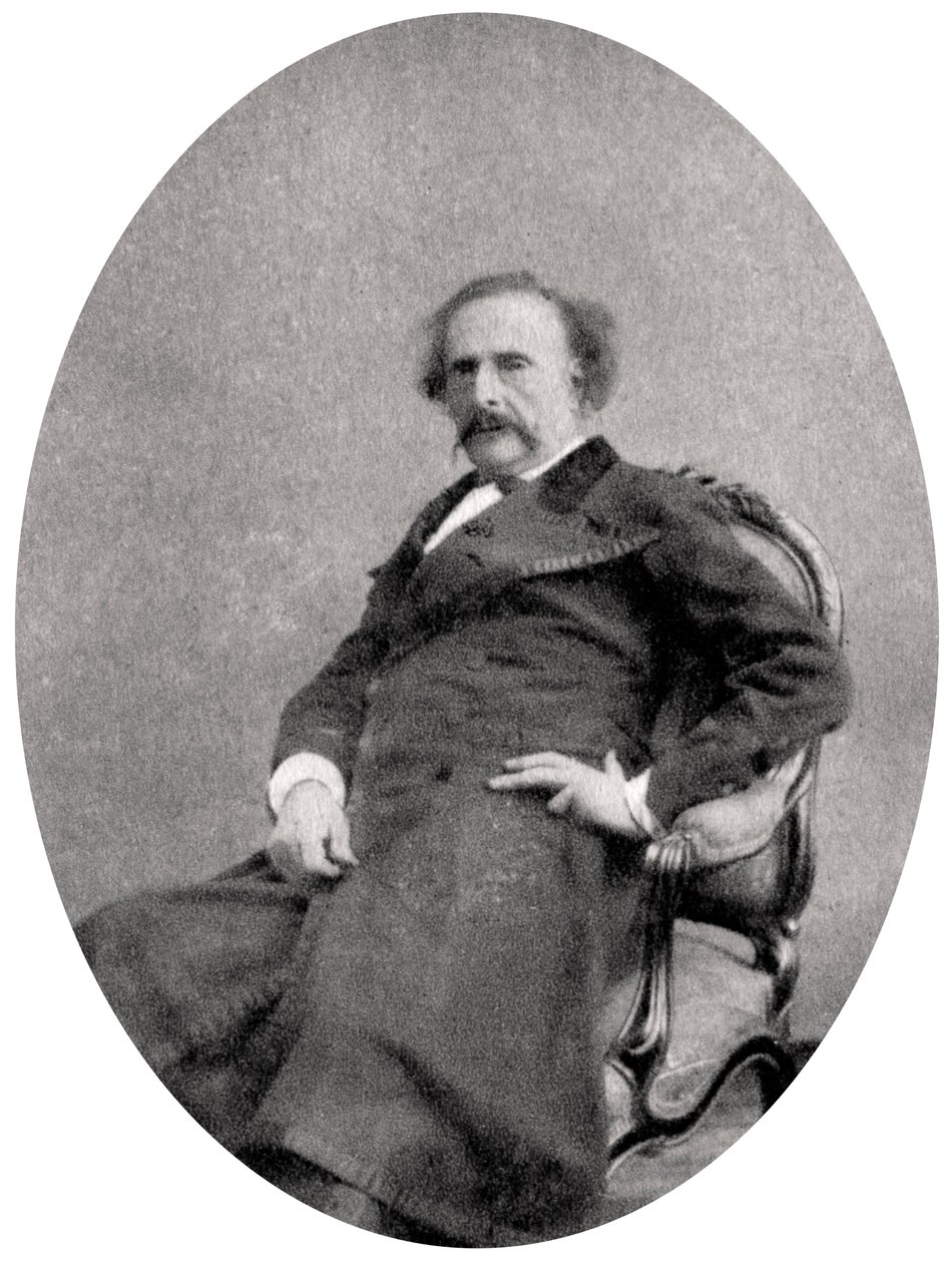 Jules Amedee Barbey dAurevilly , fransk romanforfatter og novelleforfatter, 1889 av Unbekannt