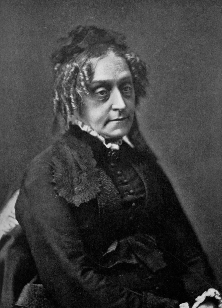 Julia Kean Fish, kone til den amerikanske statsmannen Hamilton Fish, sent på 1800-tallet, 1908 av Unbekannt