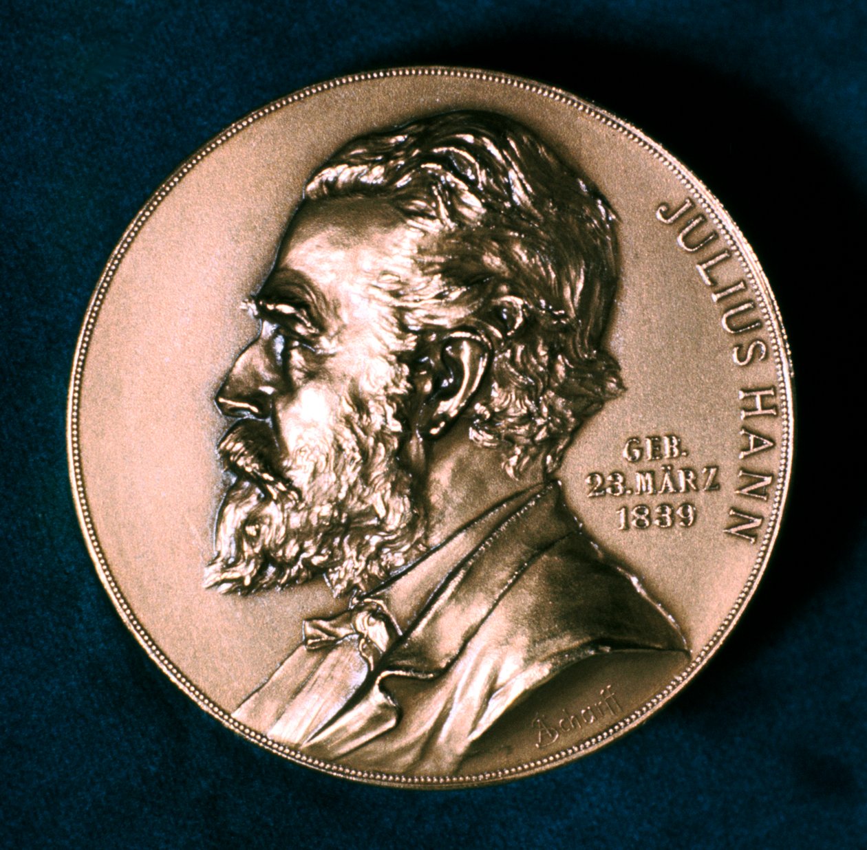 Julius Ferdinand Hann, østerriksk meteorolog, c1921 av Unbekannt