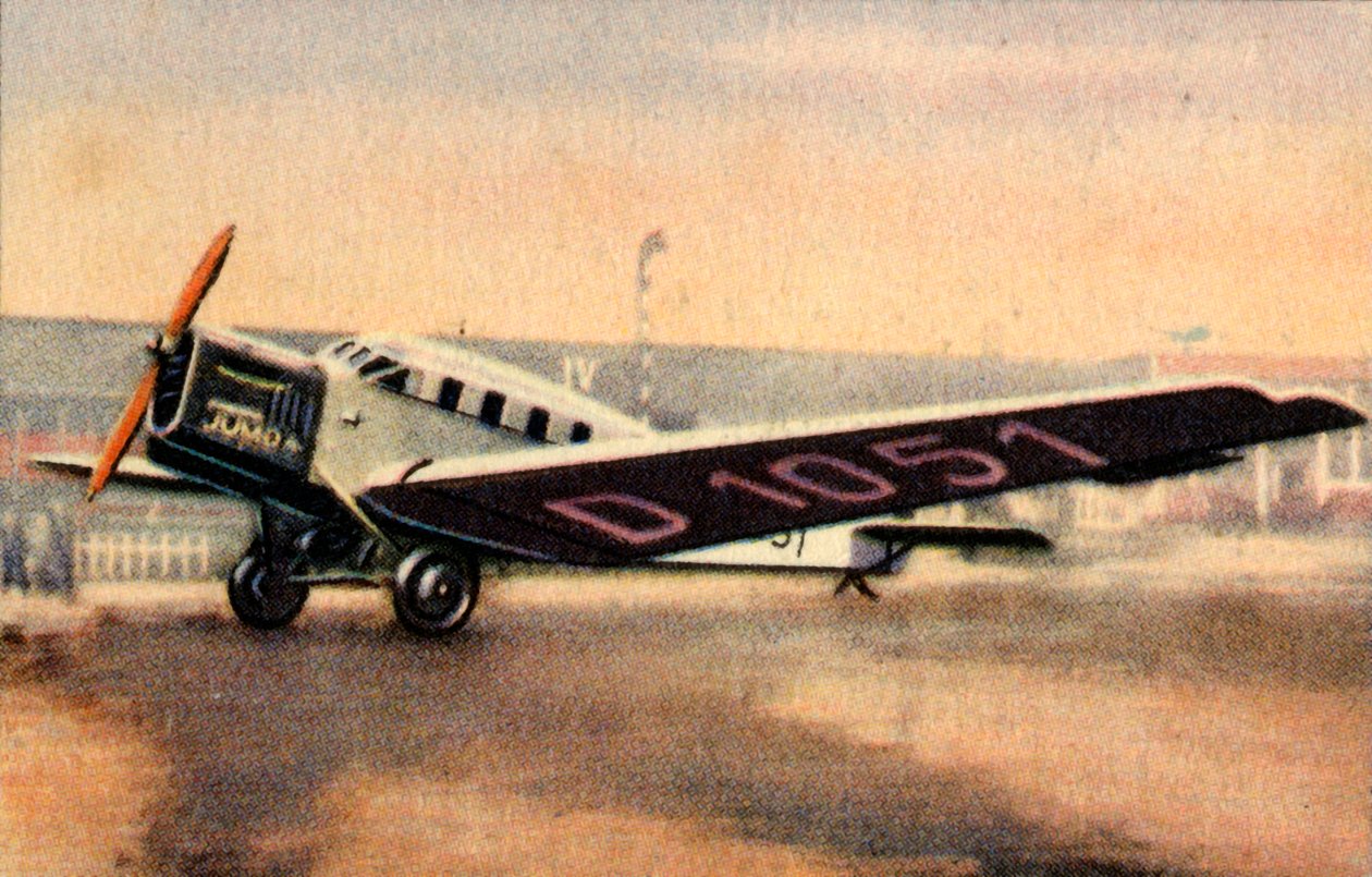 Junkers G 24 Diesel passasjerfly, 1920-tallet, 1932. av Unbekannt