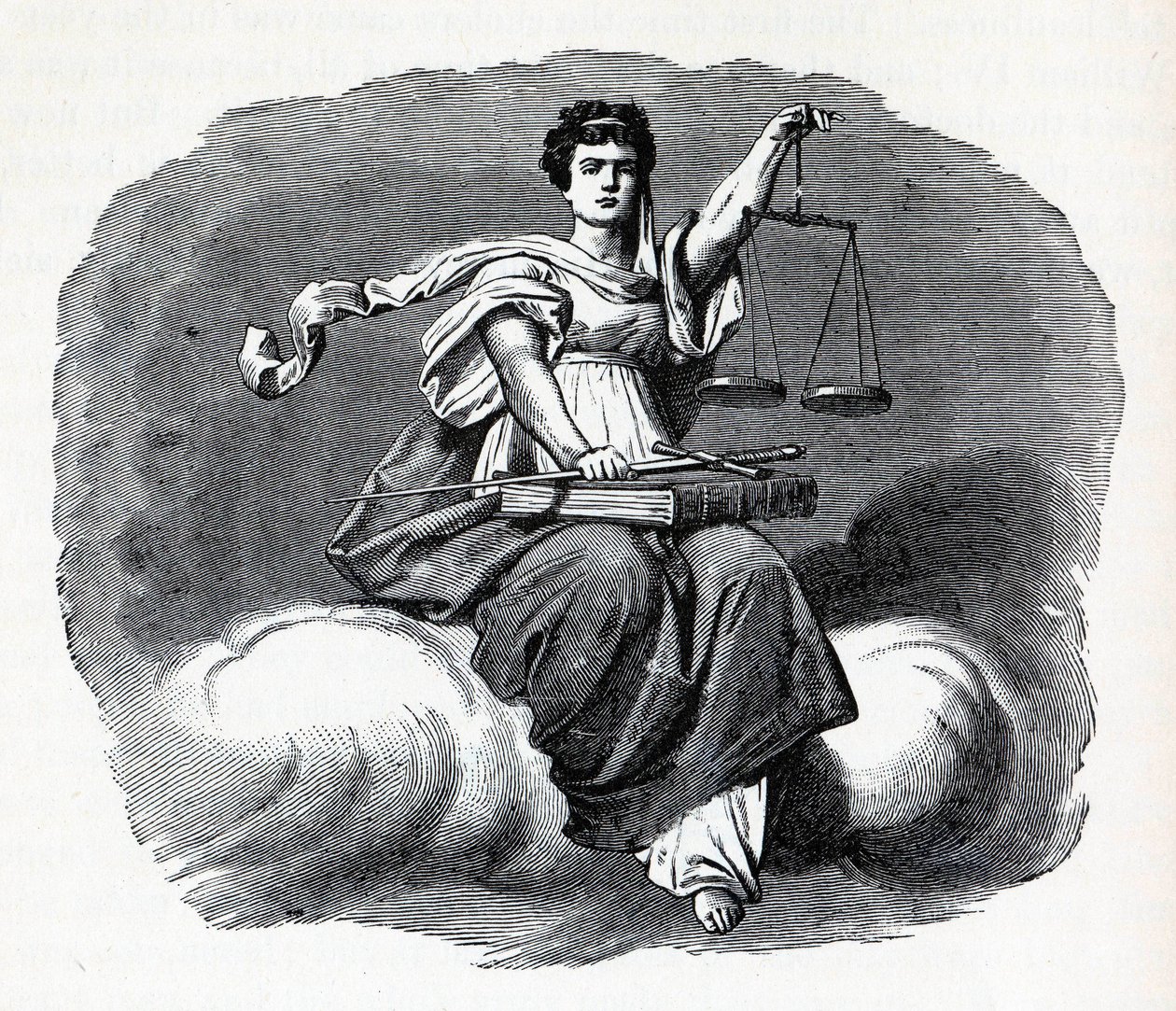 Rettferdighet, 1882 av Unbekannt