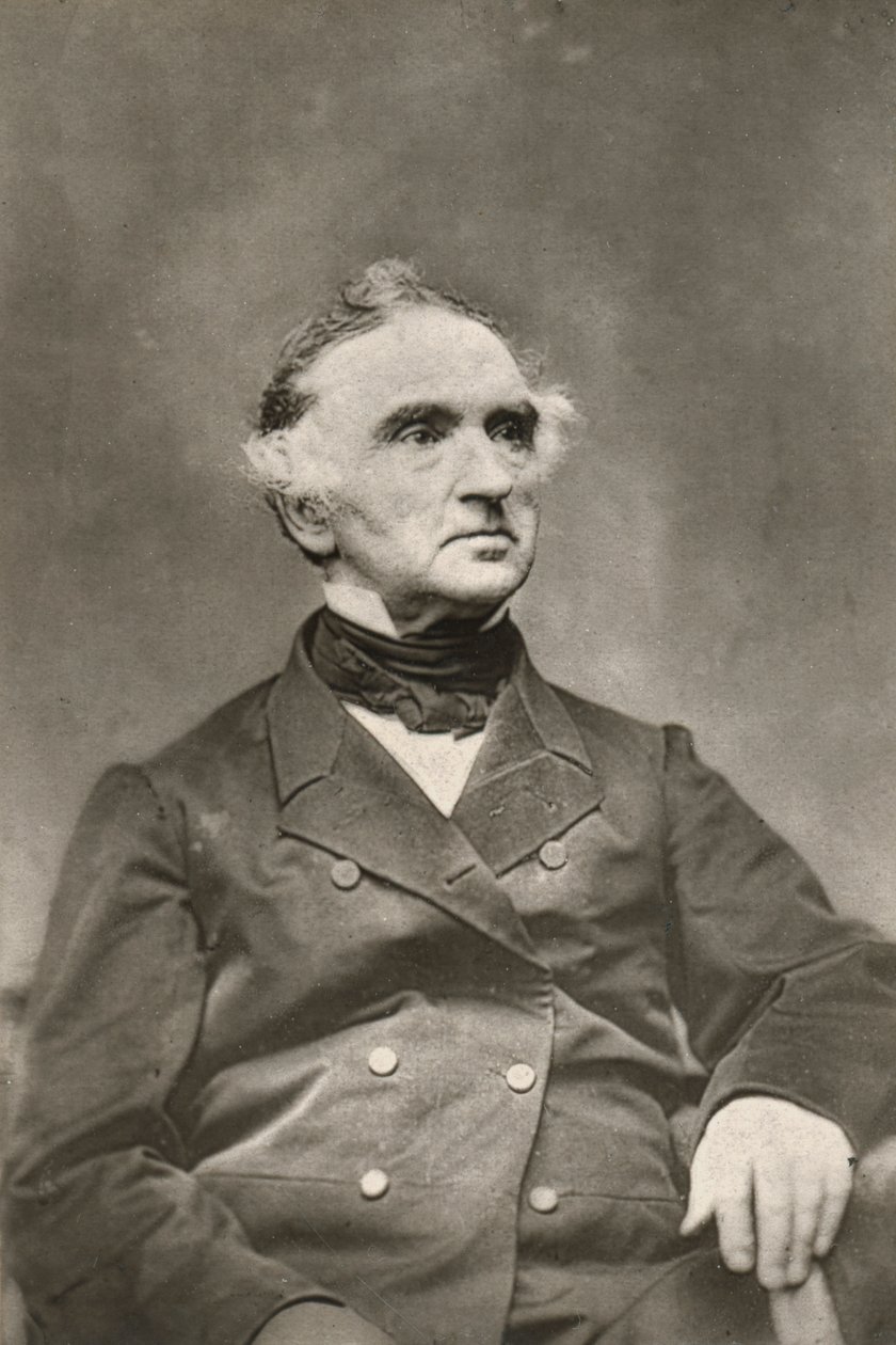 Justus von Liebig, tysk kjemiker, 1866 av Unbekannt