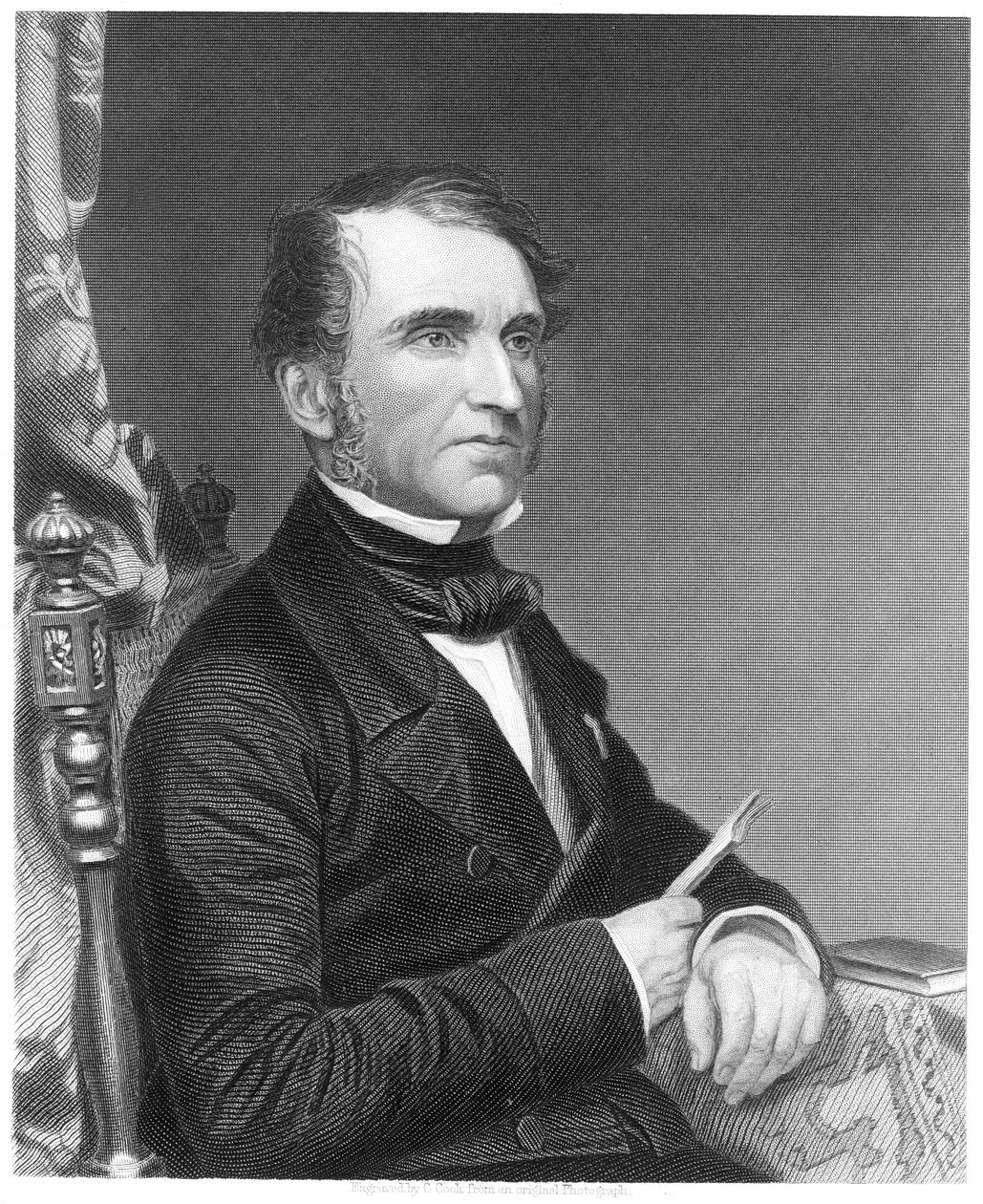 Justus von Liebig, tysk kjemiker, c1860 av Unbekannt