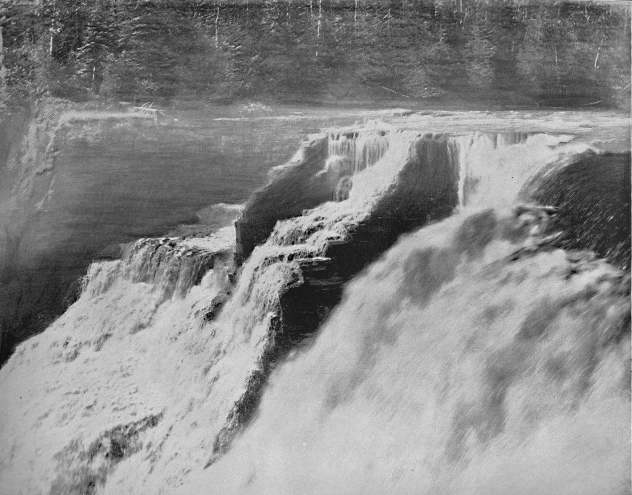 Kakabeka Falls, Lake Superior, c1897. av Unbekannt
