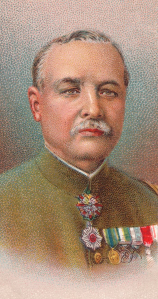 Kamio Mitsuomi, 1. baron 1856-1927, general i den keiserlige japanske hæren, 1917 av Unbekannt