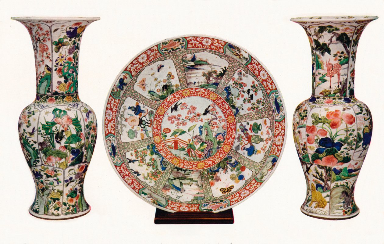 Kangxi Kang-his period porselen, 1925 av Unbekannt