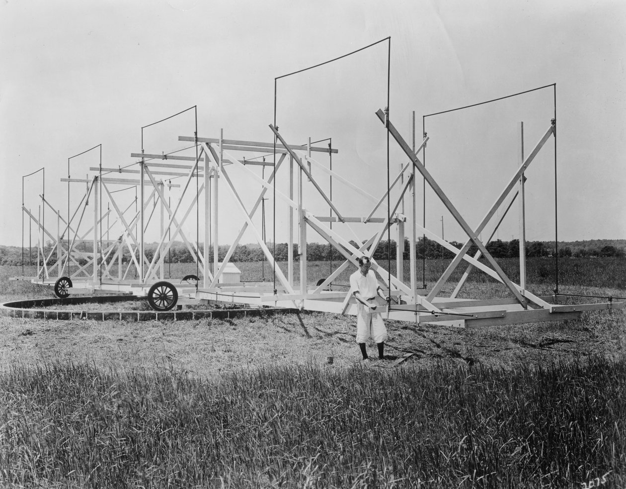 Karl Guthe Jansky , amerikansk fysiker og radioingeniør, c1940 av Unbekannt