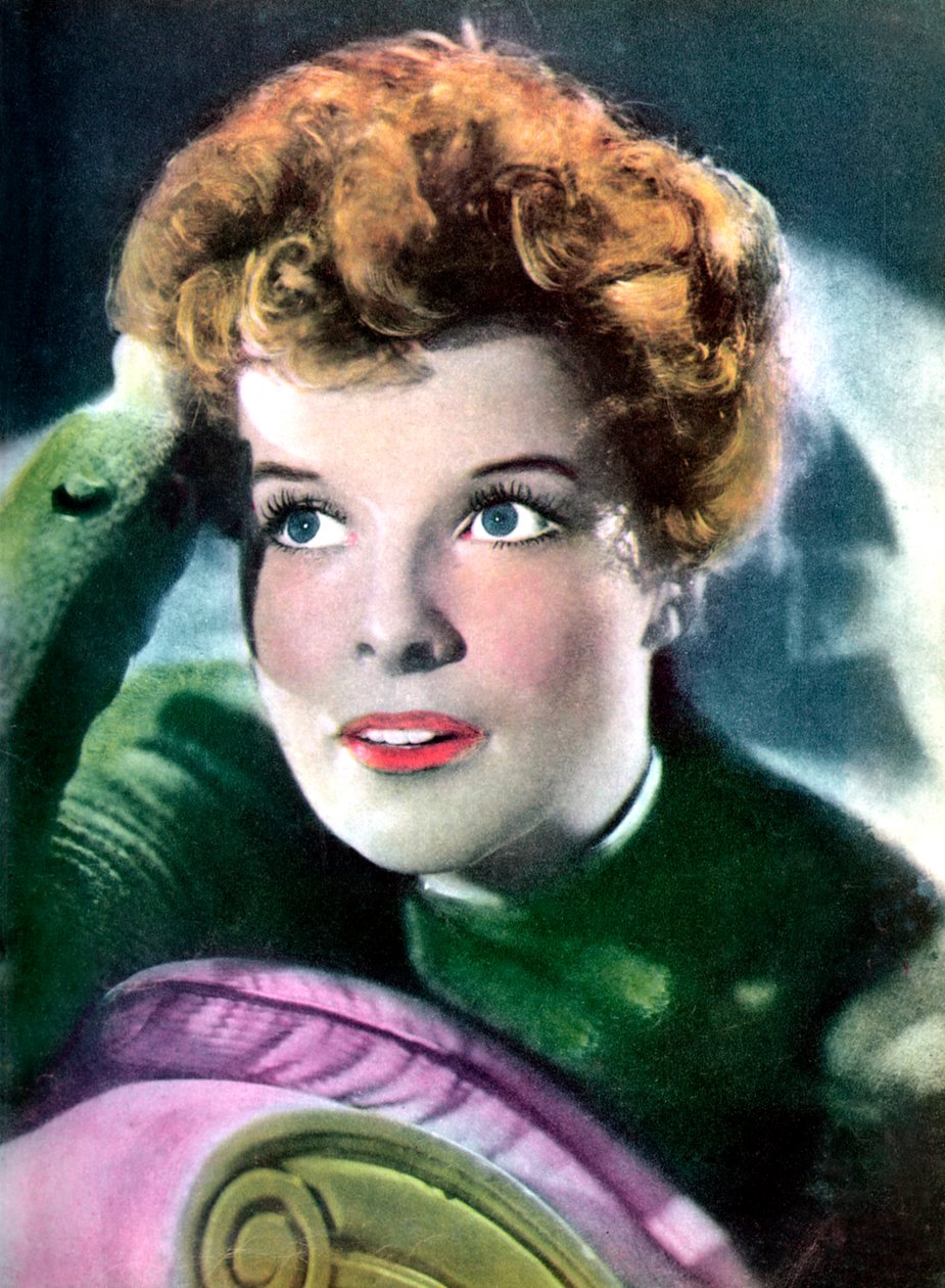 Katharine Hepburn , amerikansk filmskuespillerinne, 1934-1935 av Unbekannt