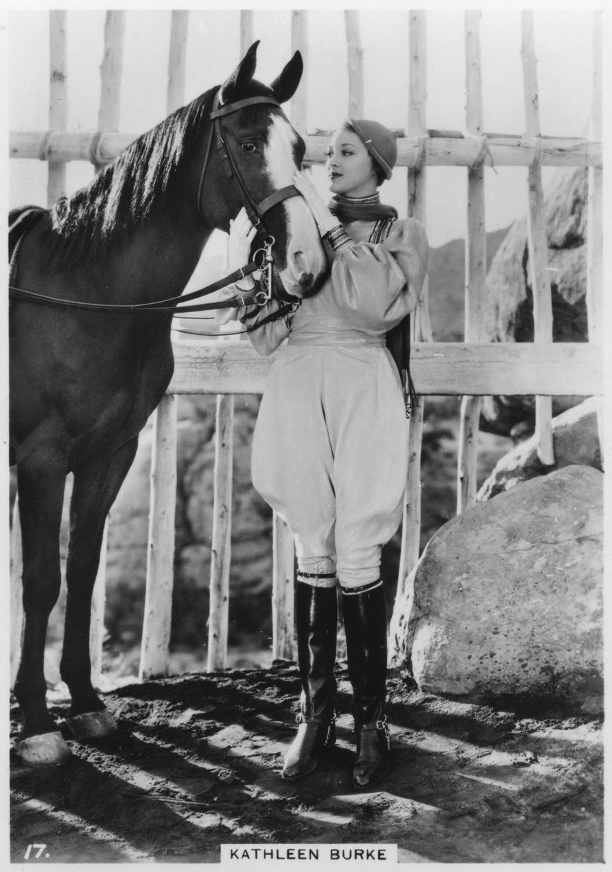 Kathleen Burke , amerikansk filmskuespillerinne, c1938 av Unbekannt