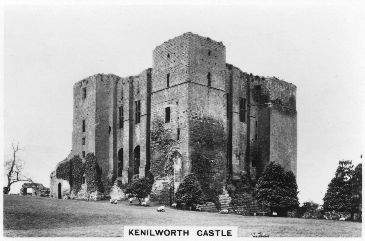 Kenilworth Castle, Warwickshire, 1937 av Unbekannt