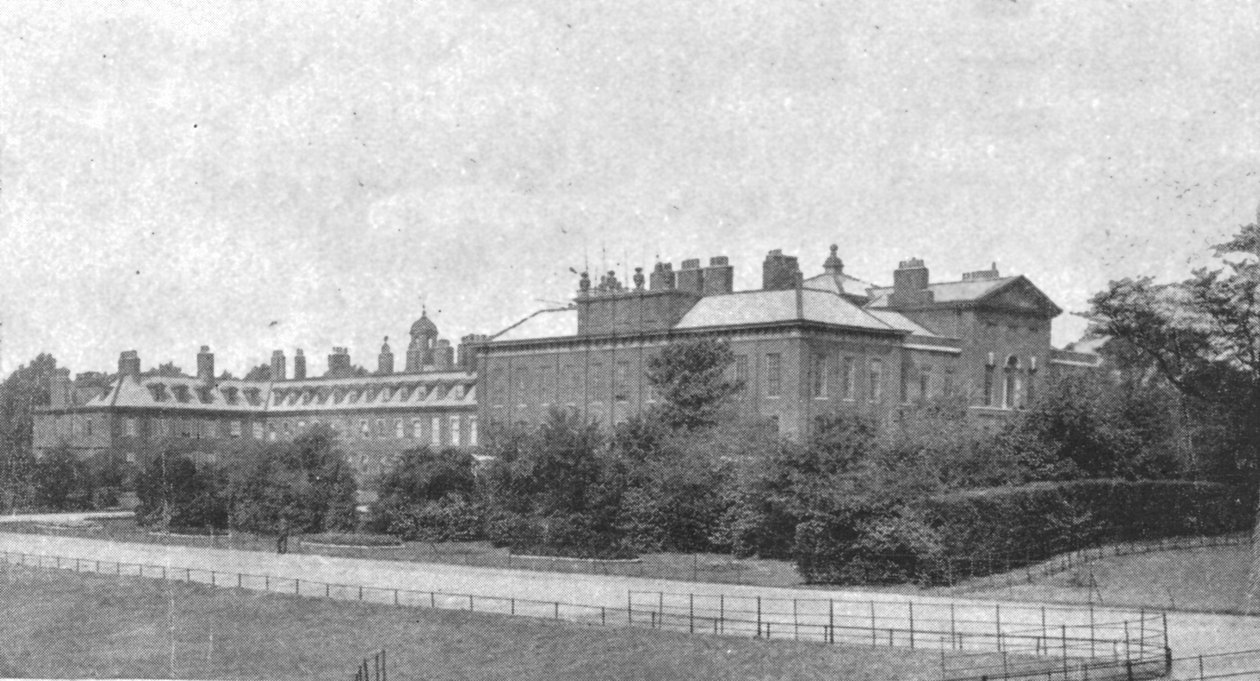 Kensington Palace på Victorias tid, 1901. av Unbekannt