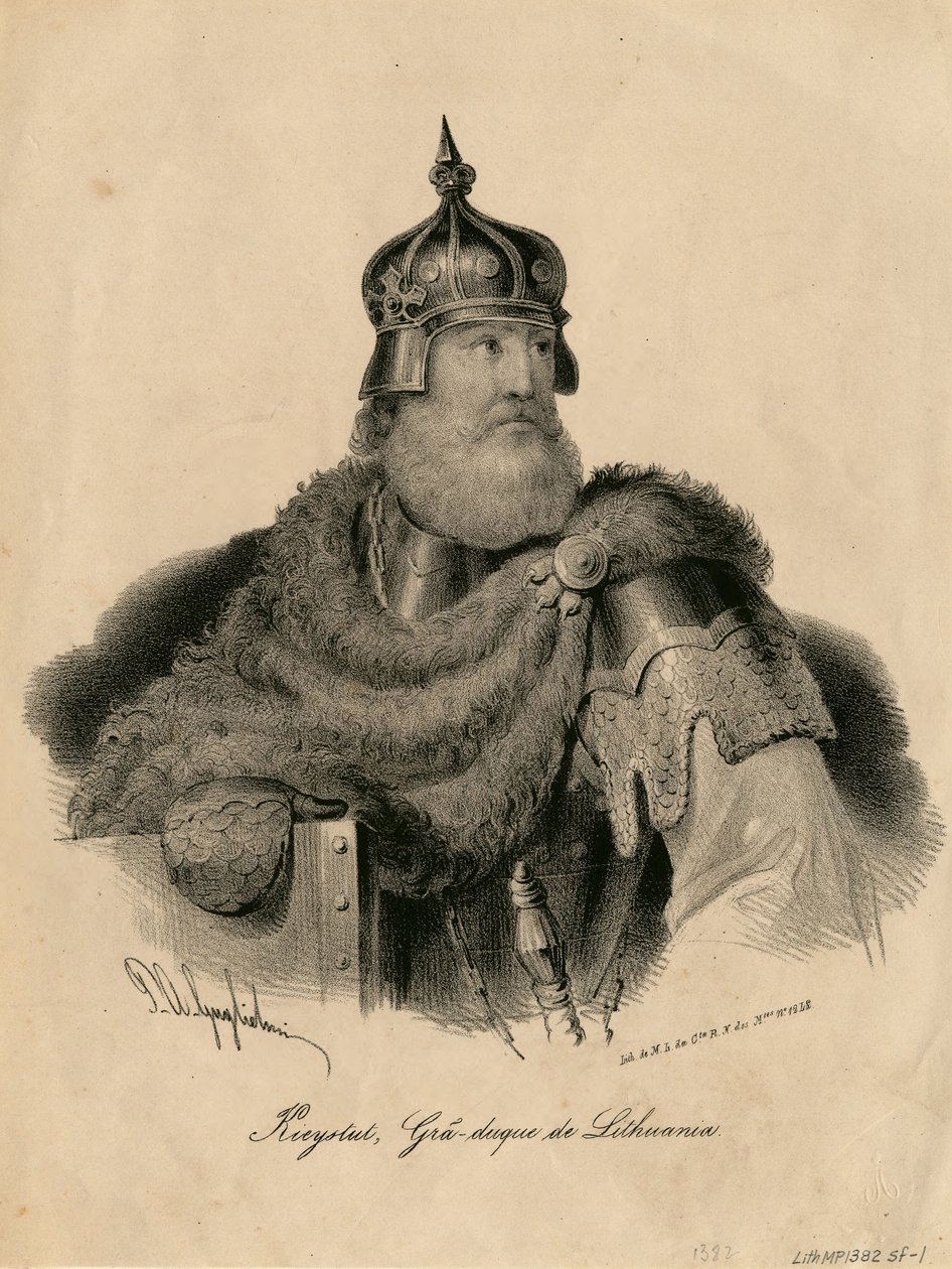 Kestutis, storhertug av Litauen, 1840 av Unbekannt