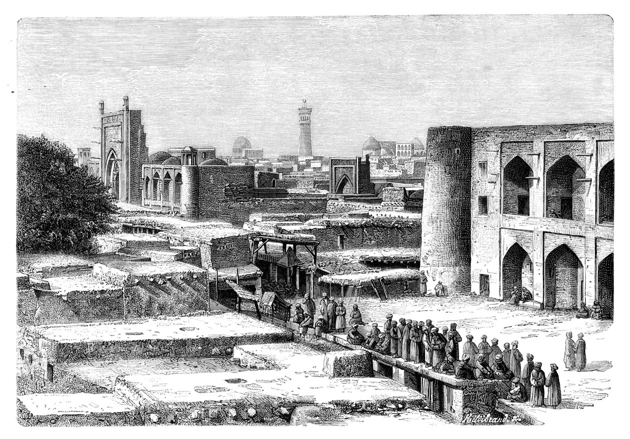 Khiva, Usbekistan, 1895 av Unbekannt