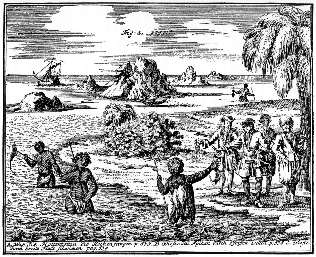 Khoikhois spydfisk, Sør-Afrika, 1931 av Unbekannt