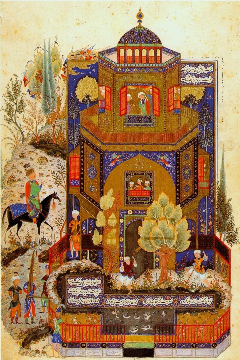Khosrow og Shirin, andre halvdel av 1400-tallet av Unbekannt