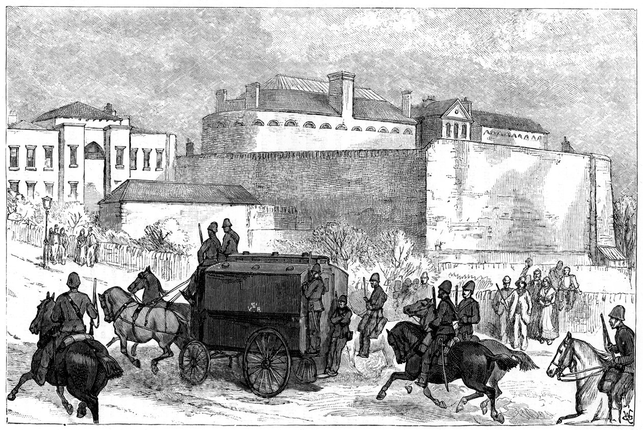Kilmainham Gaol, Dublin, 1800-tallet av Unbekannt