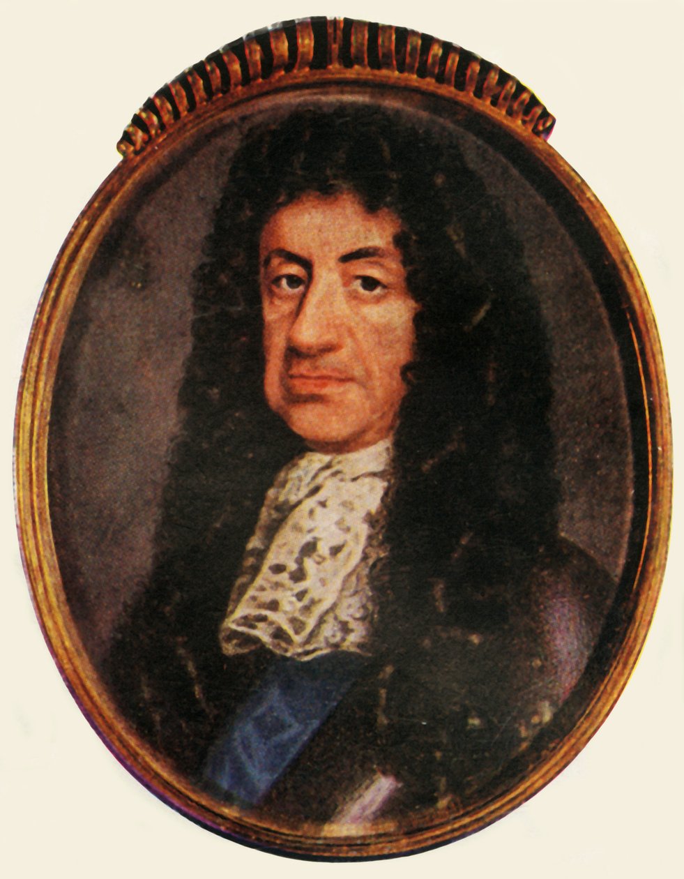 Kong Charles II, ca 1680, 1947. av Unbekannt