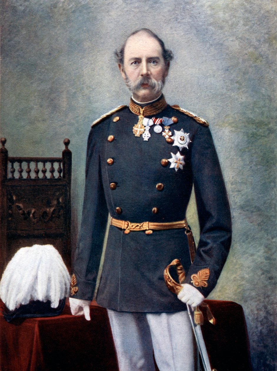 Kong Christian IX av Danmark, slutten av det 19.-begynnelsen av det 20. århundre av Unbekannt