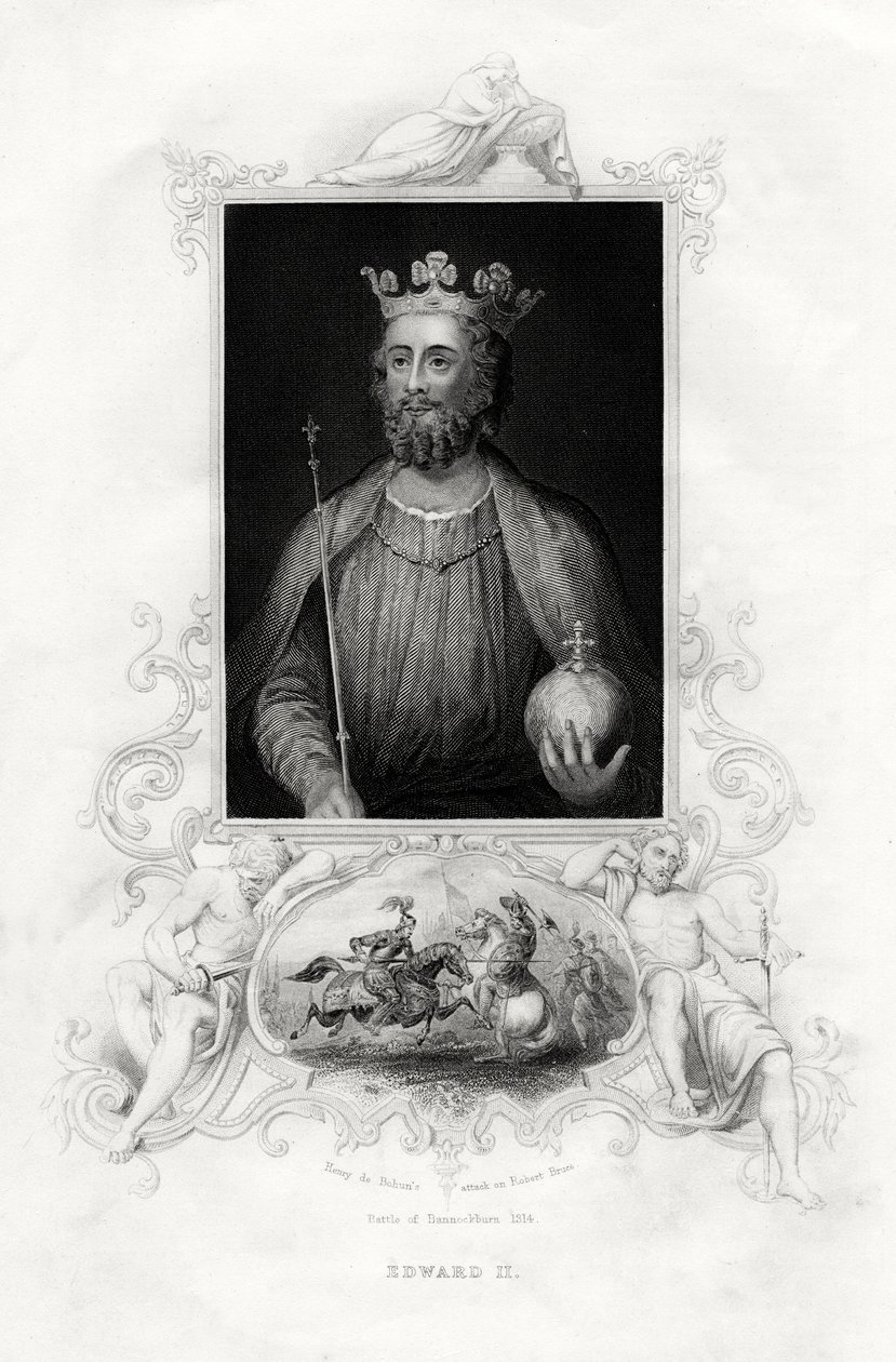 Kong Edvard II, 1860 av Unbekannt