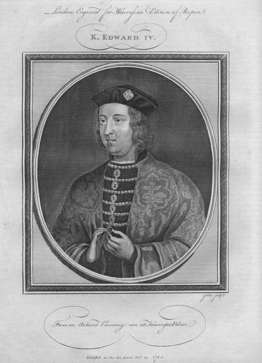Kong Edvard IV, 1785. av Unbekannt
