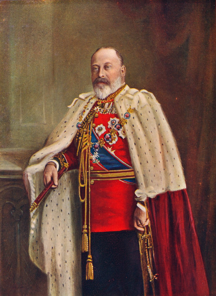 Kong Edward VII, 1906 av Unbekannt