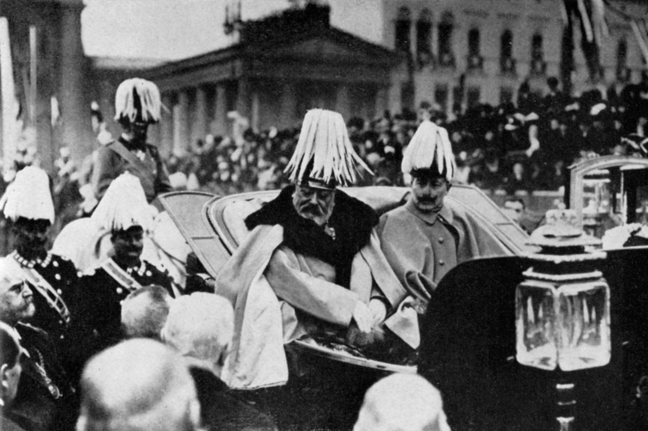Kong Edward VII og Kaiser Wilhelm II i Berlin, februar 1909 1964 av Unbekannt