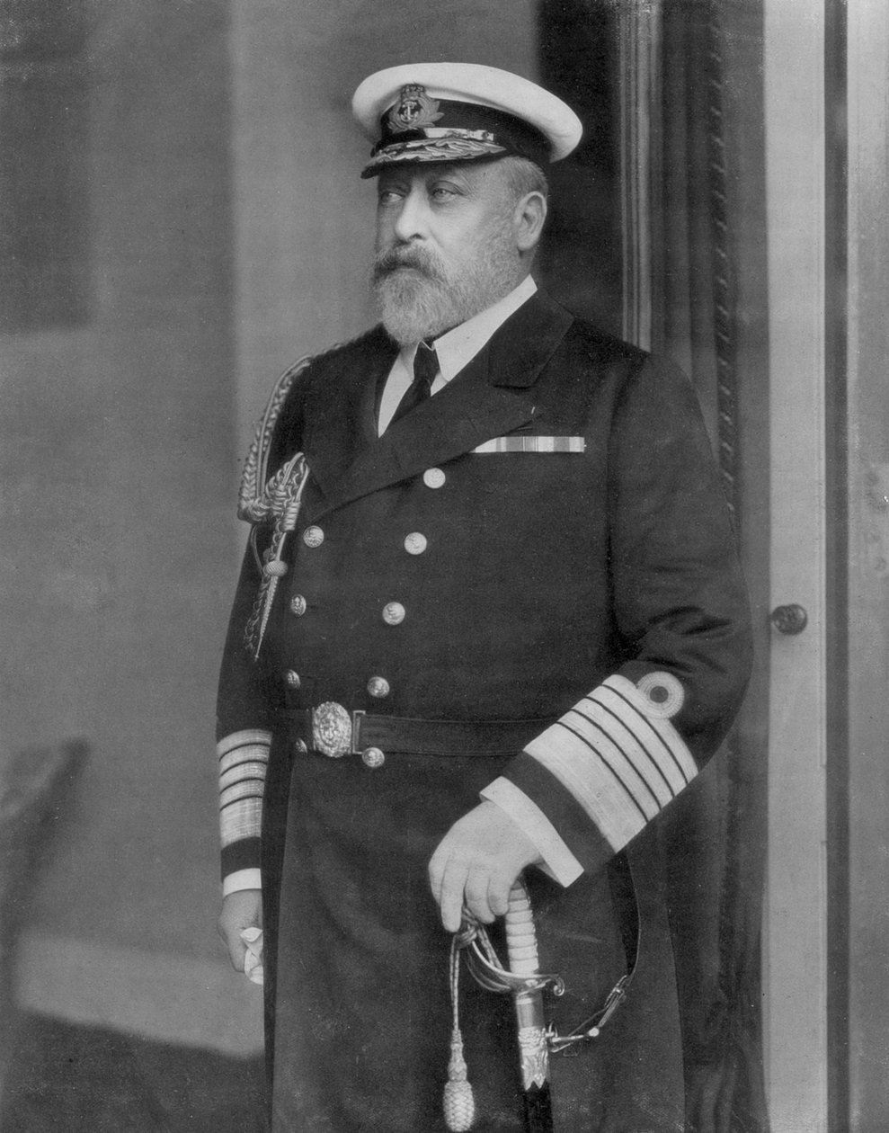 Kong Edward VII, som en yachtsmann, 1910 av Unbekannt