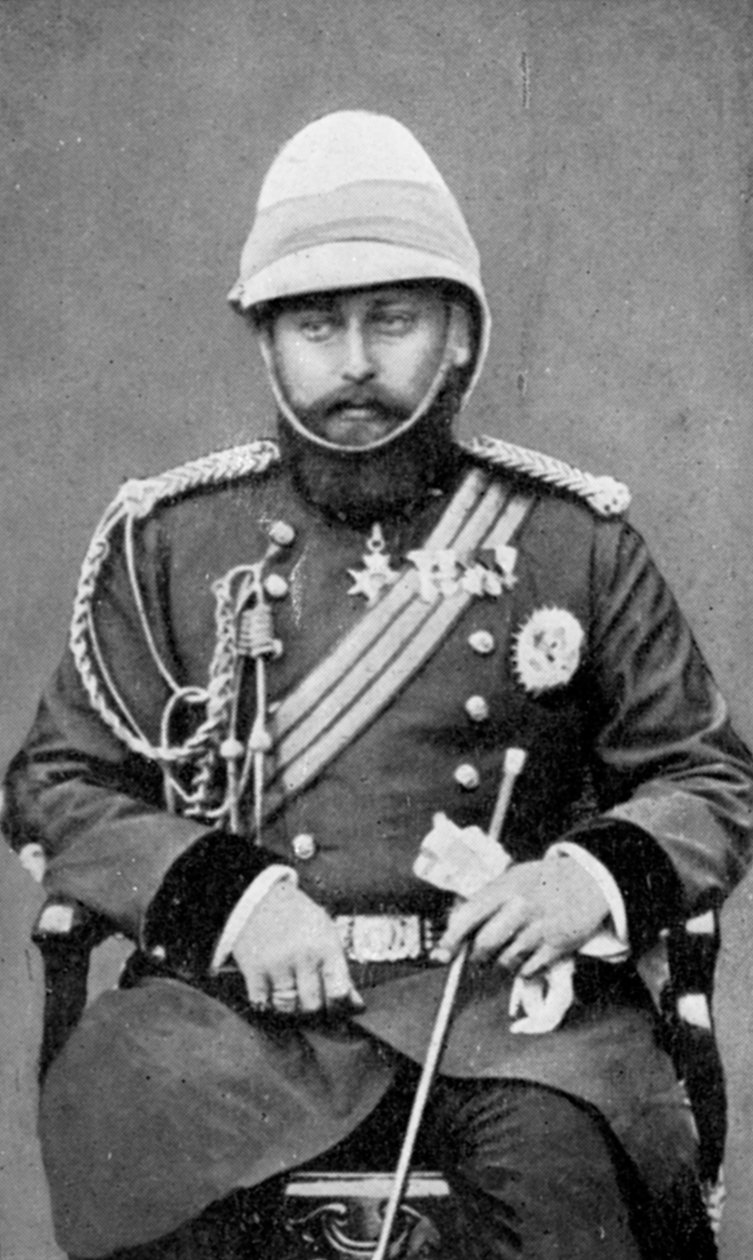 Kong Edward VII av Storbritannia i militæruniform, 1910 av Unbekannt