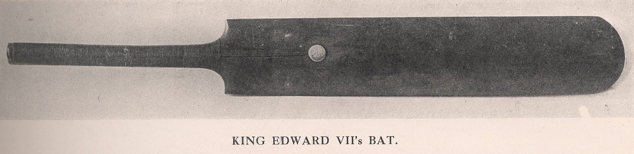King Edward Weiss Cricket Bat, 1912 av Unbekannt