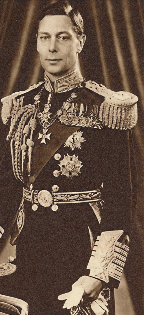 Kong George VI, c1935 1937 av Unbekannt