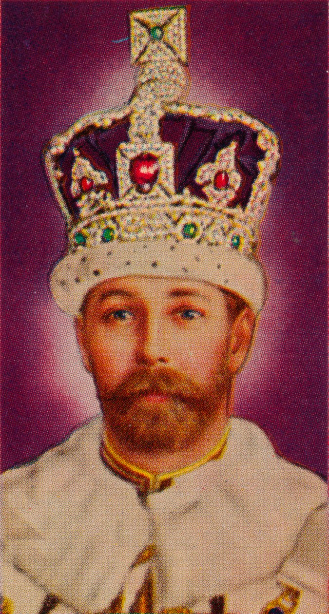 Kong George V ved hans kroning, 1911 1935 av Unbekannt