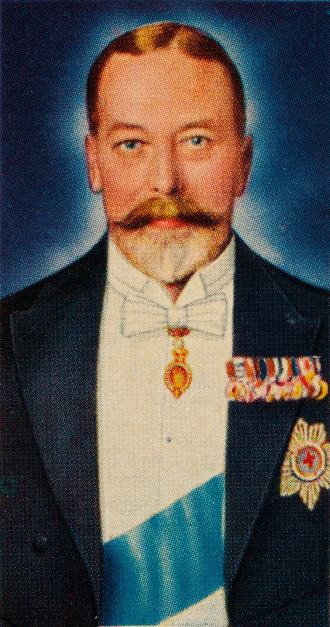 Kong George V i hoffdrakt, 1935 av Unbekannt
