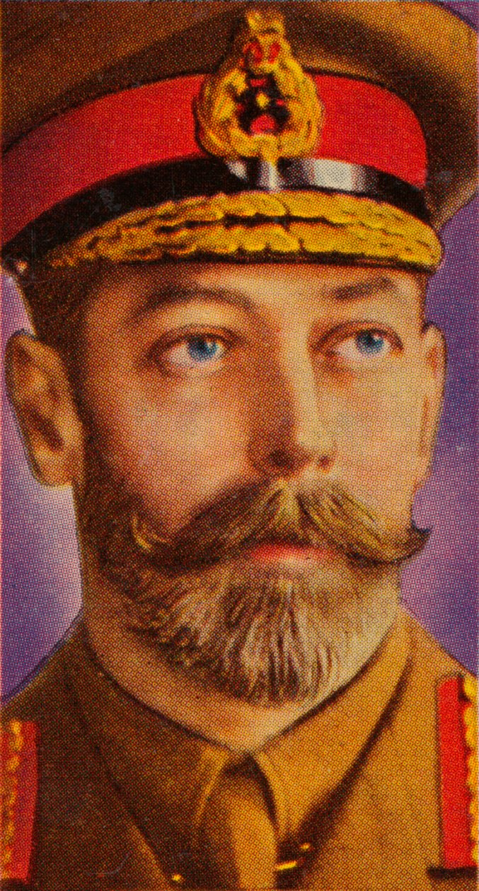 Kong George V i feltkjole under første verdenskrig, c1914-c1918 1935 av Unbekannt