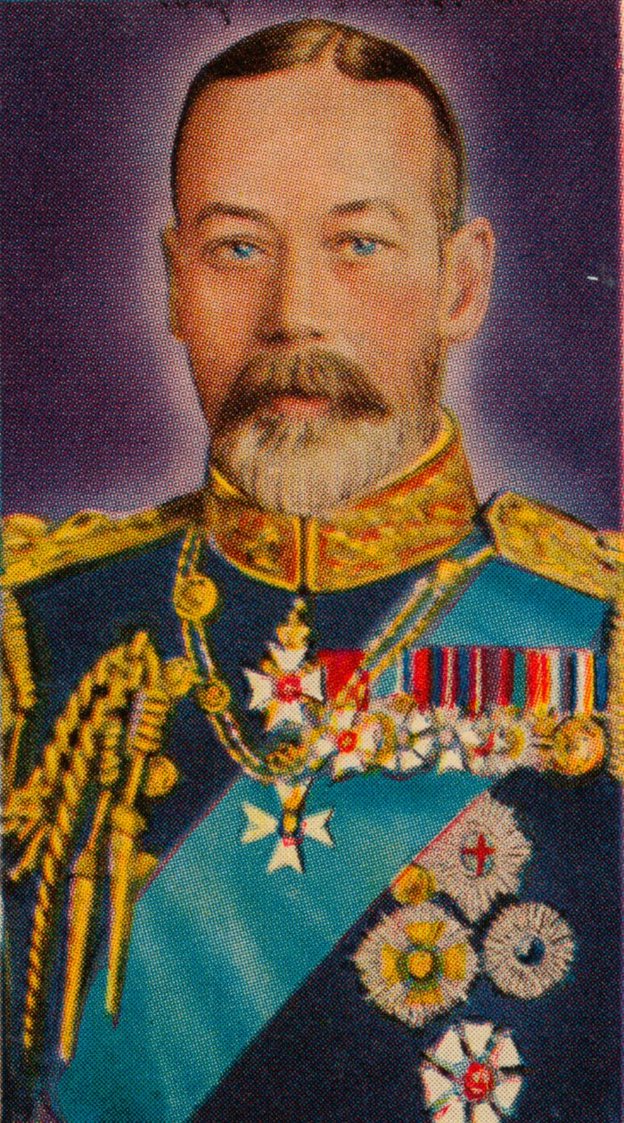 Kong George V i uniformen til Admiral of the Fleet, 1935 av Unbekannt