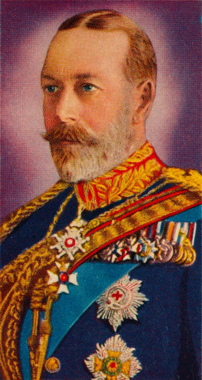 Kong George V i uniformen til oberst-in-sjef for Royal Horse Guards Blues, 1935 av Unbekannt