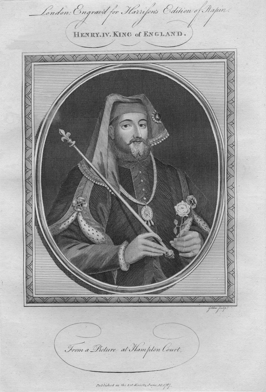 Kong Henrik IV, 1787. av Unbekannt