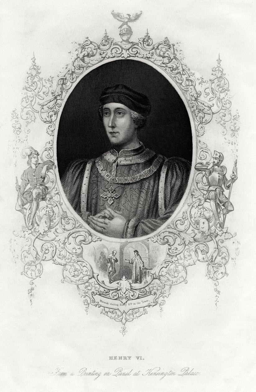 King Henry VI, 1860 av Unbekannt