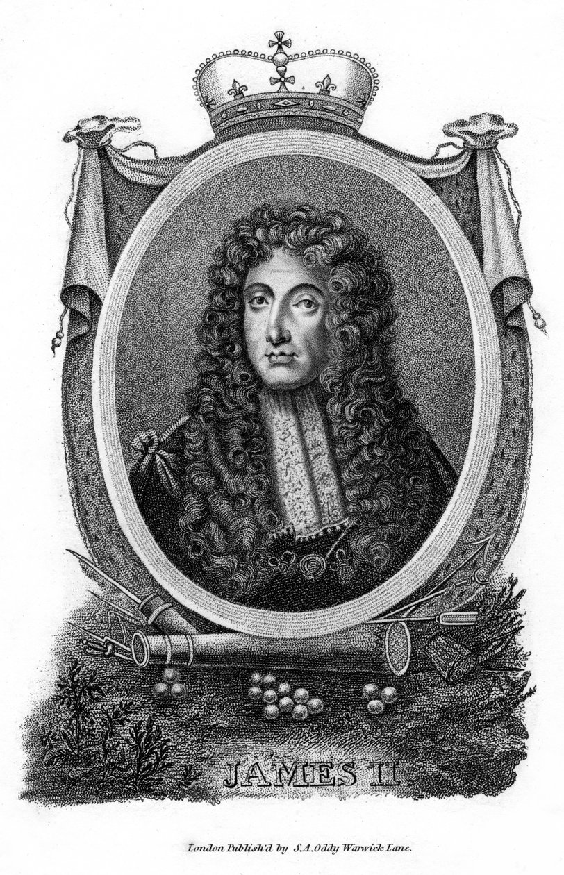 Kong James II av England av Unbekannt