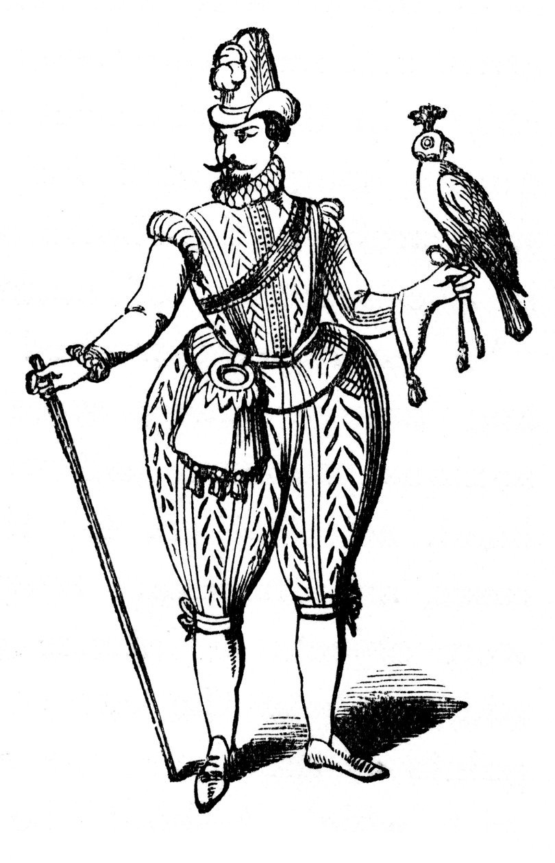 King James I, 1614, 1910 av Unbekannt