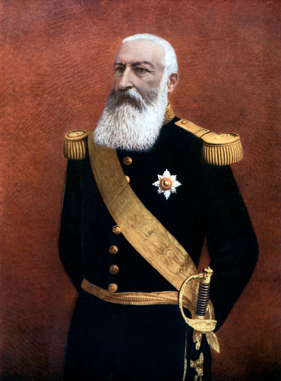 Kong Leopold II av Belgia, slutten av det 19.-begynnelsen av det 20. århundre av Unbekannt