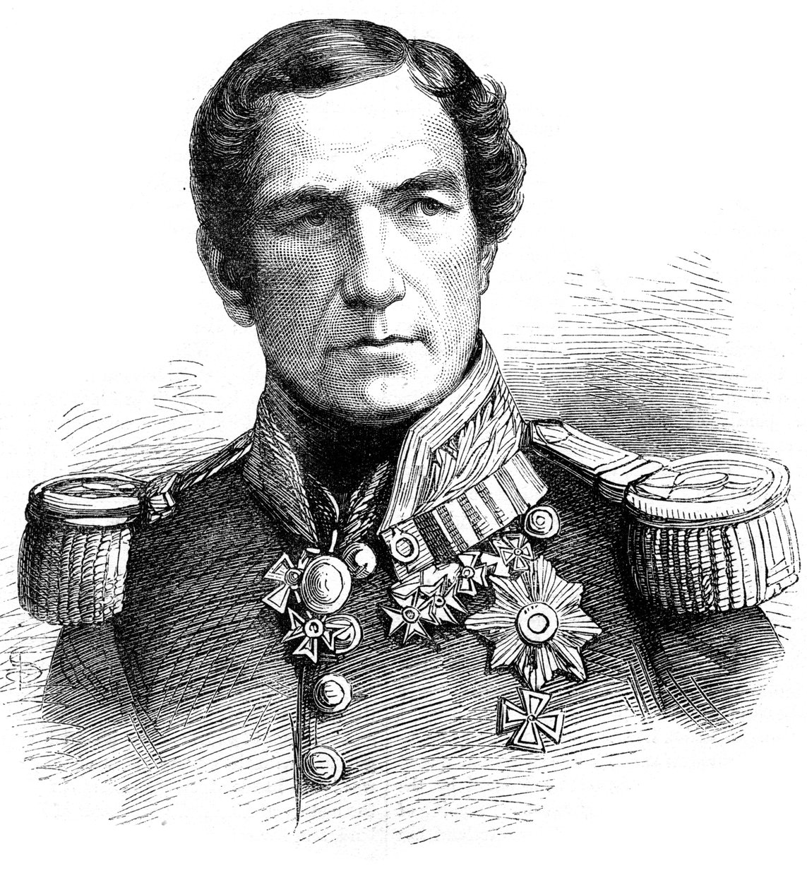 Kong Leopold I av Belgia, 1800-tallet av Unbekannt