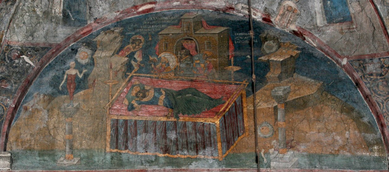 Kong Nebukadnesars drøm, ca 1350 av Unbekannt