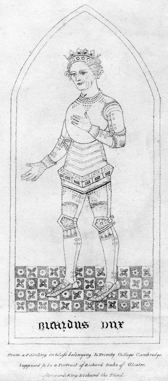 Kong Richard III, 1452-1485 av Unbekannt