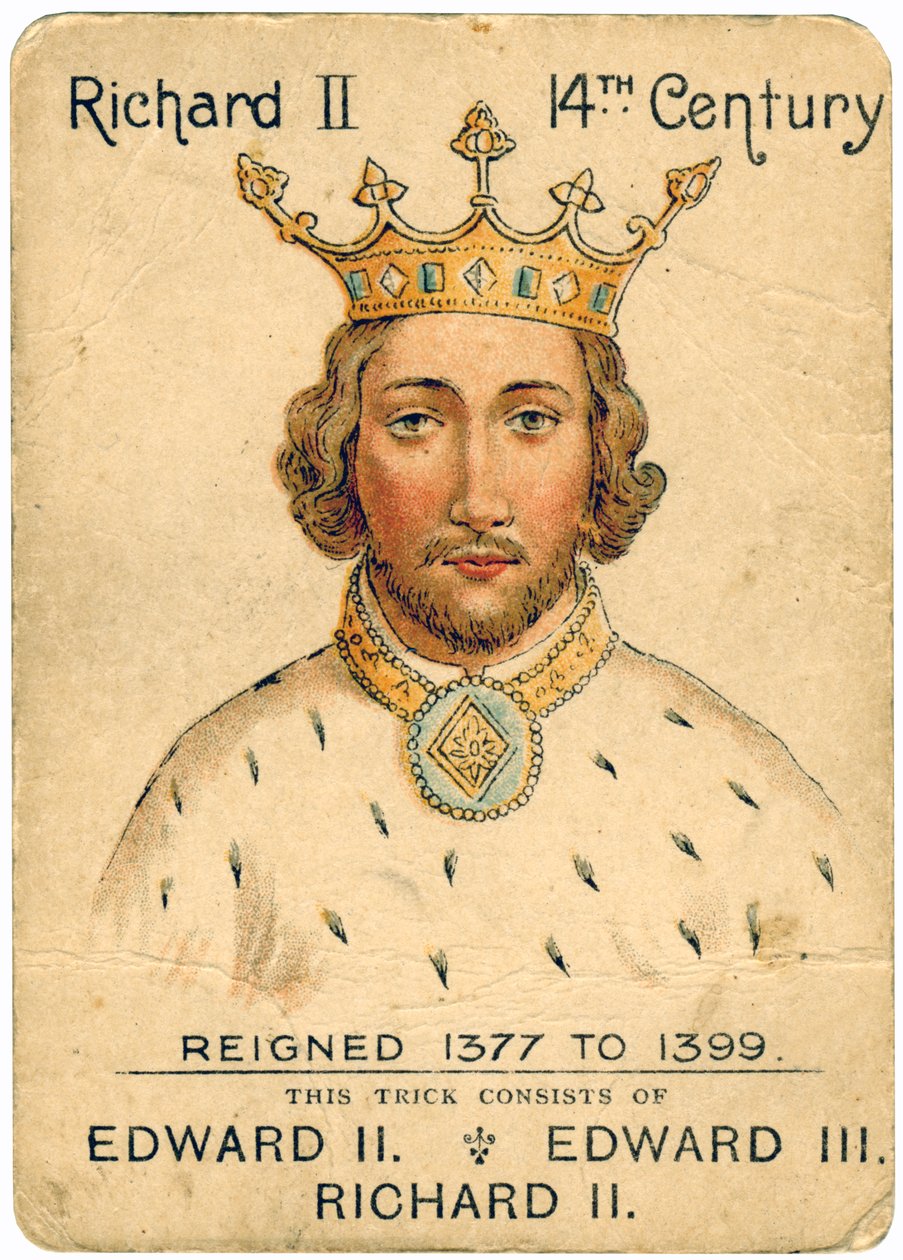 Kong Richard II 1367-1400, 1901-1910 av Unbekannt