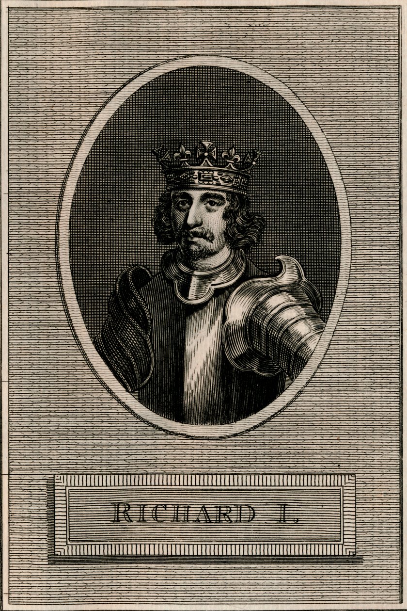 Kong Richard I, 1793 av Unbekannt