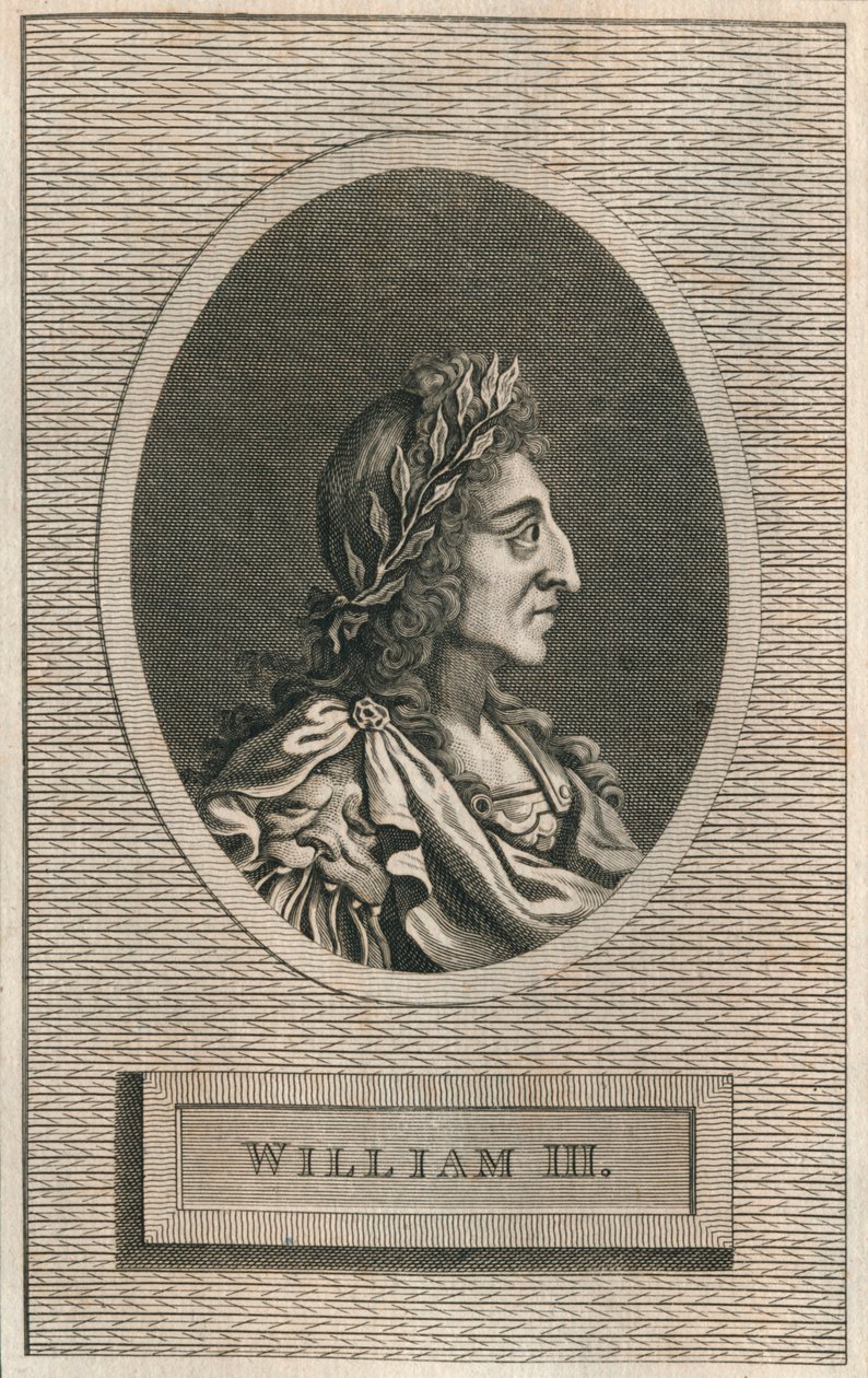 Kong Vilhelm III, 1793 av Unbekannt